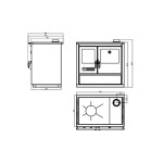 Tim sistem NORTH P, černý